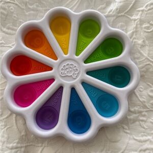 Dimpl digits fat brain toy Rainbow Number Pop Toy - Colorful Counting Fidget